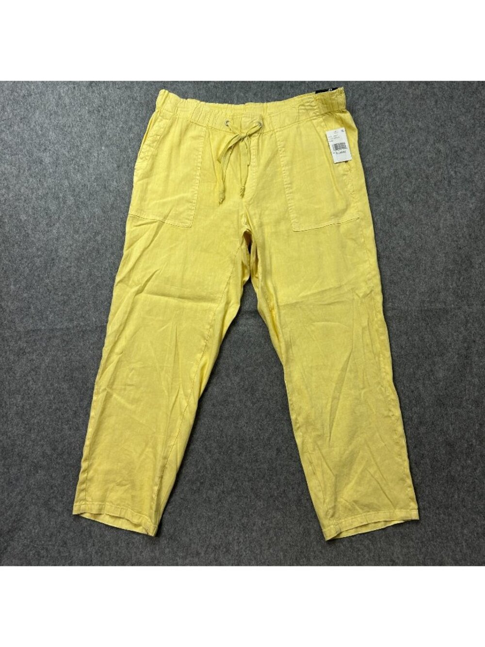 Kut From The Kloth Rosalie Relaxed Drawstring Pants Women's Size XL Daffodil NWT